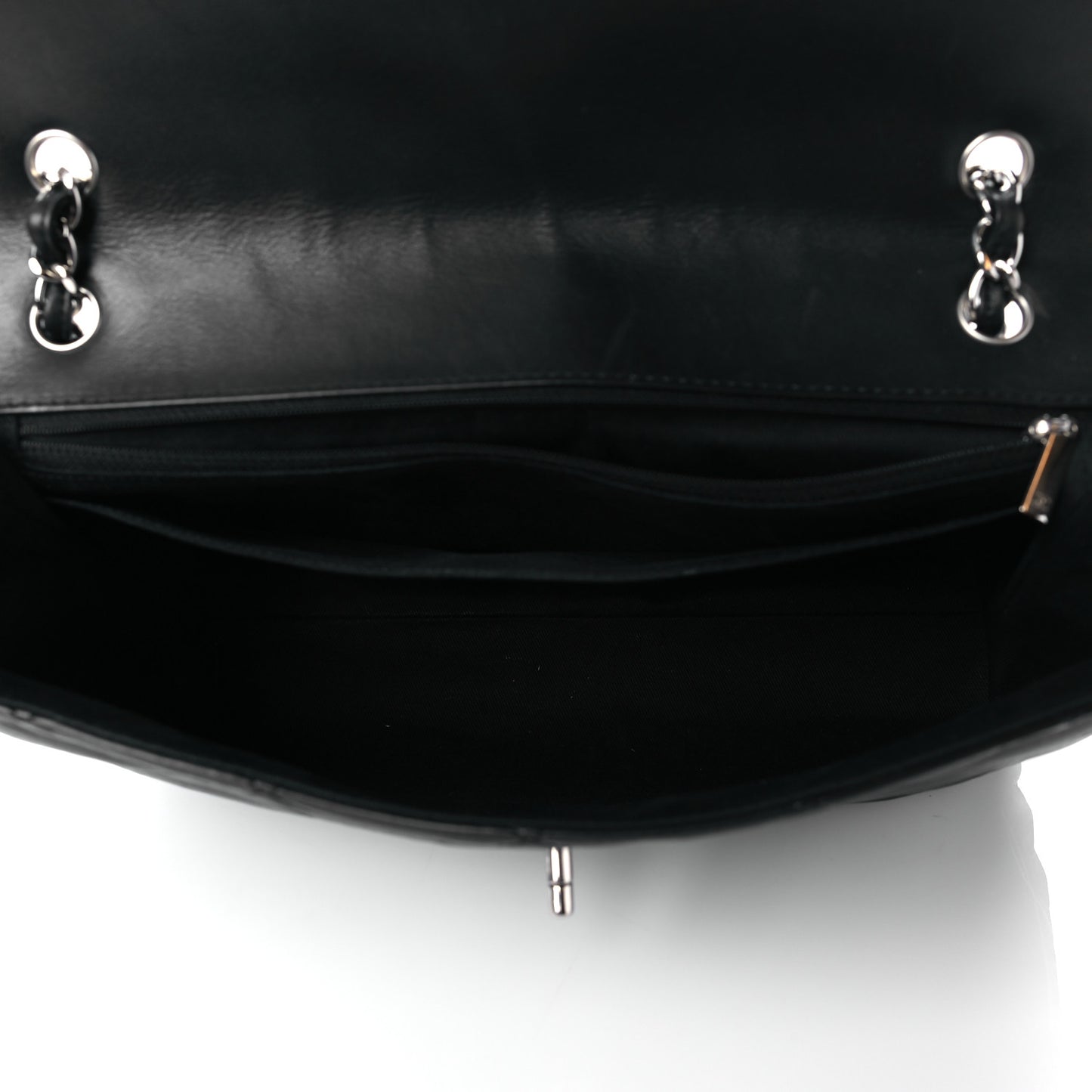 Calfskin Quilted In The Business Flap Bag Black