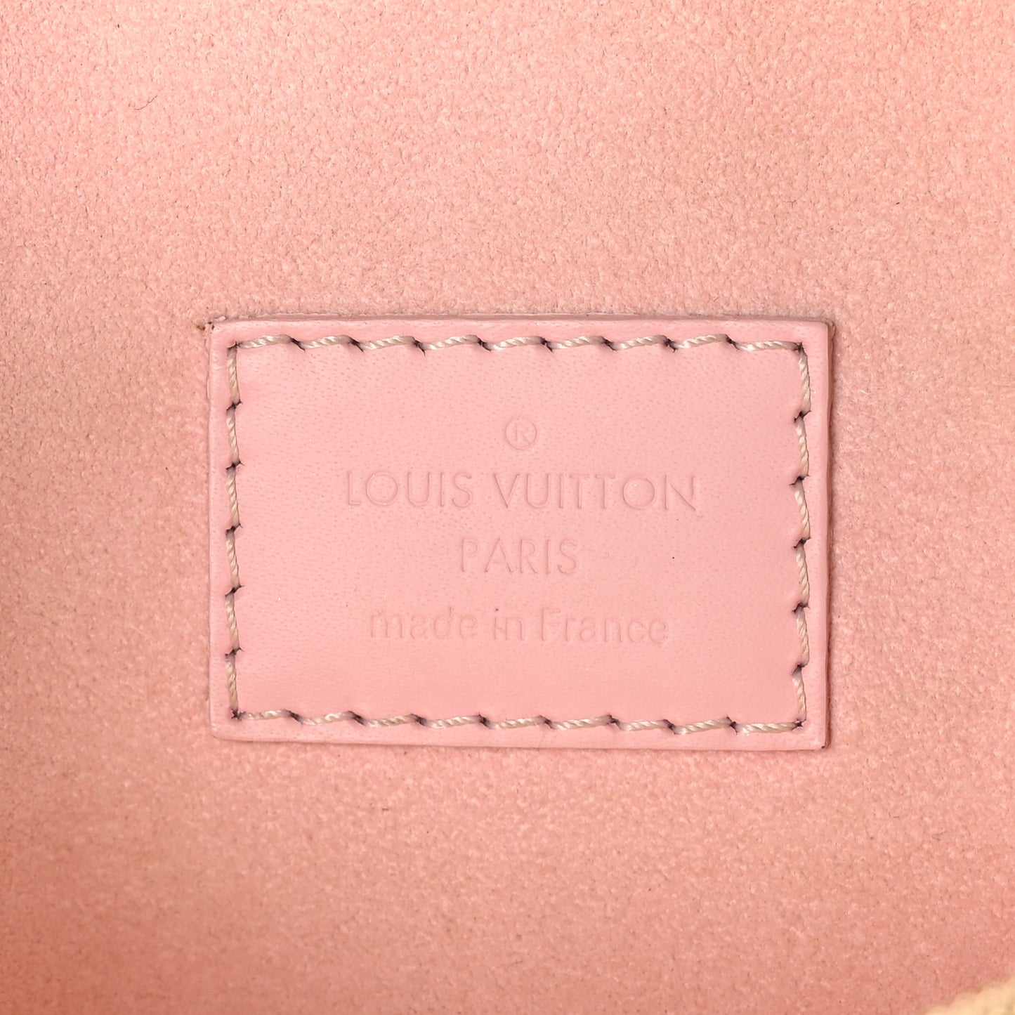 Damier Ebene Caissa Clutch Rose Ballerine