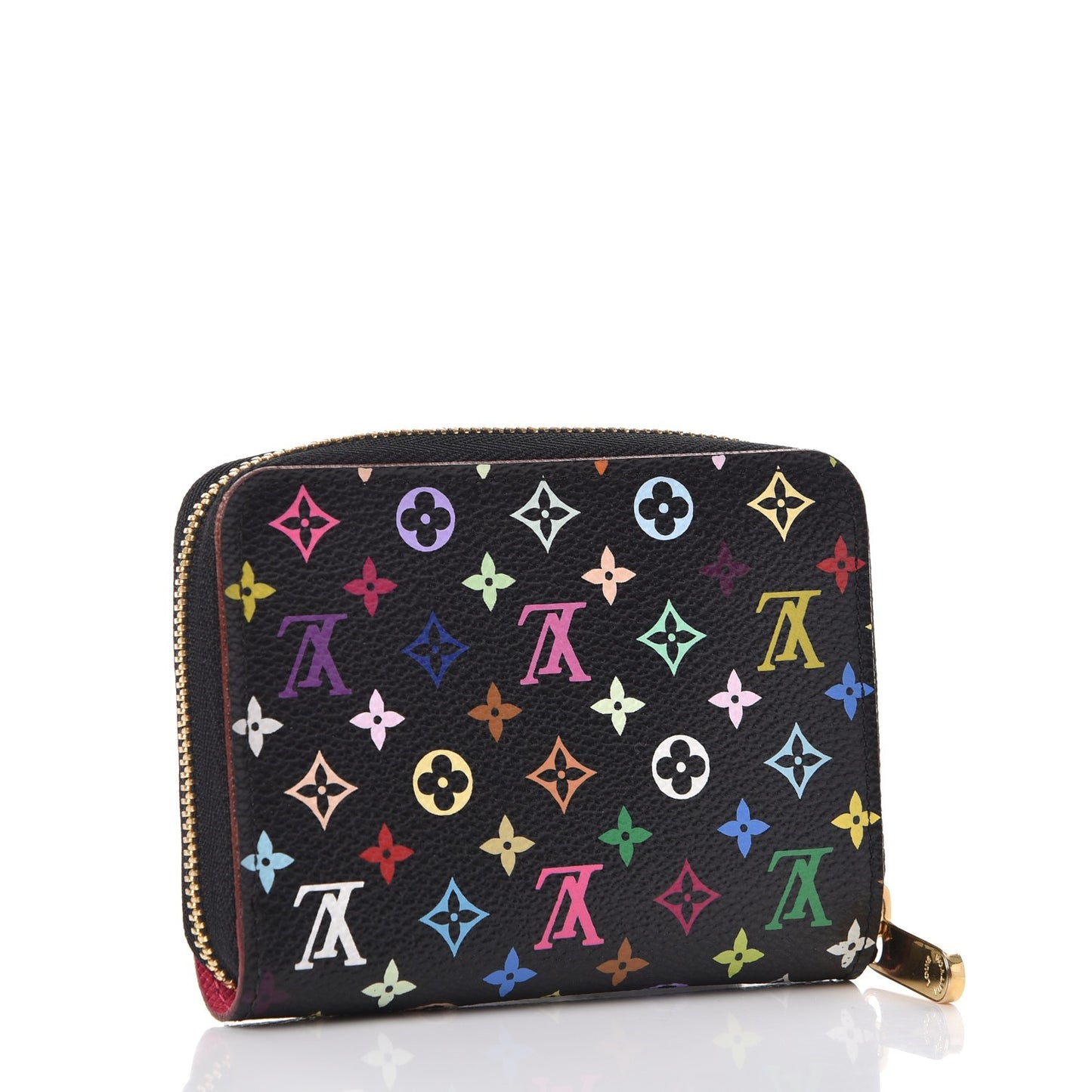 Monogram Multicolor Zippy Coin Purse Black Grenade