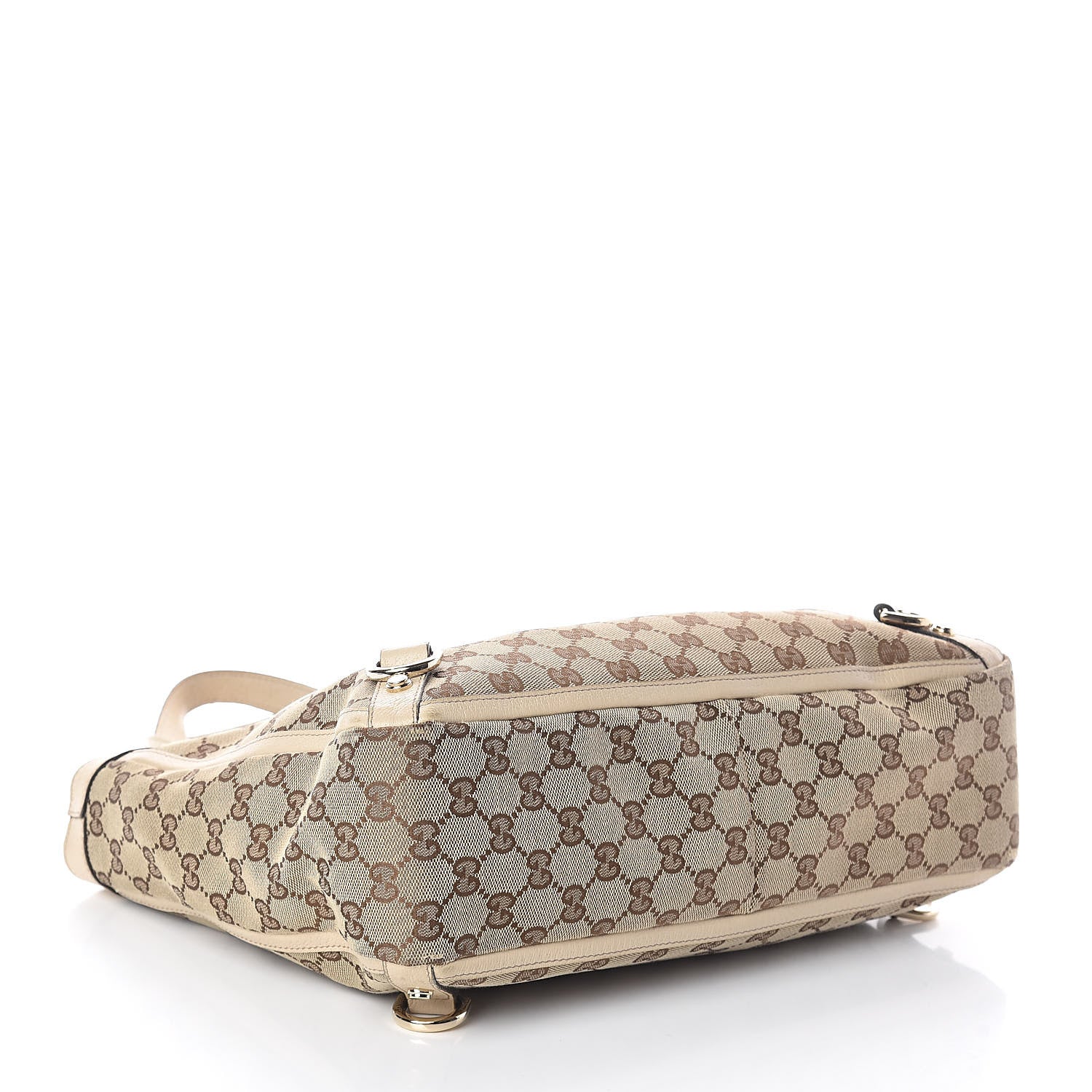 Gucci Monogram Medium Abbey Tote White 4 of 12