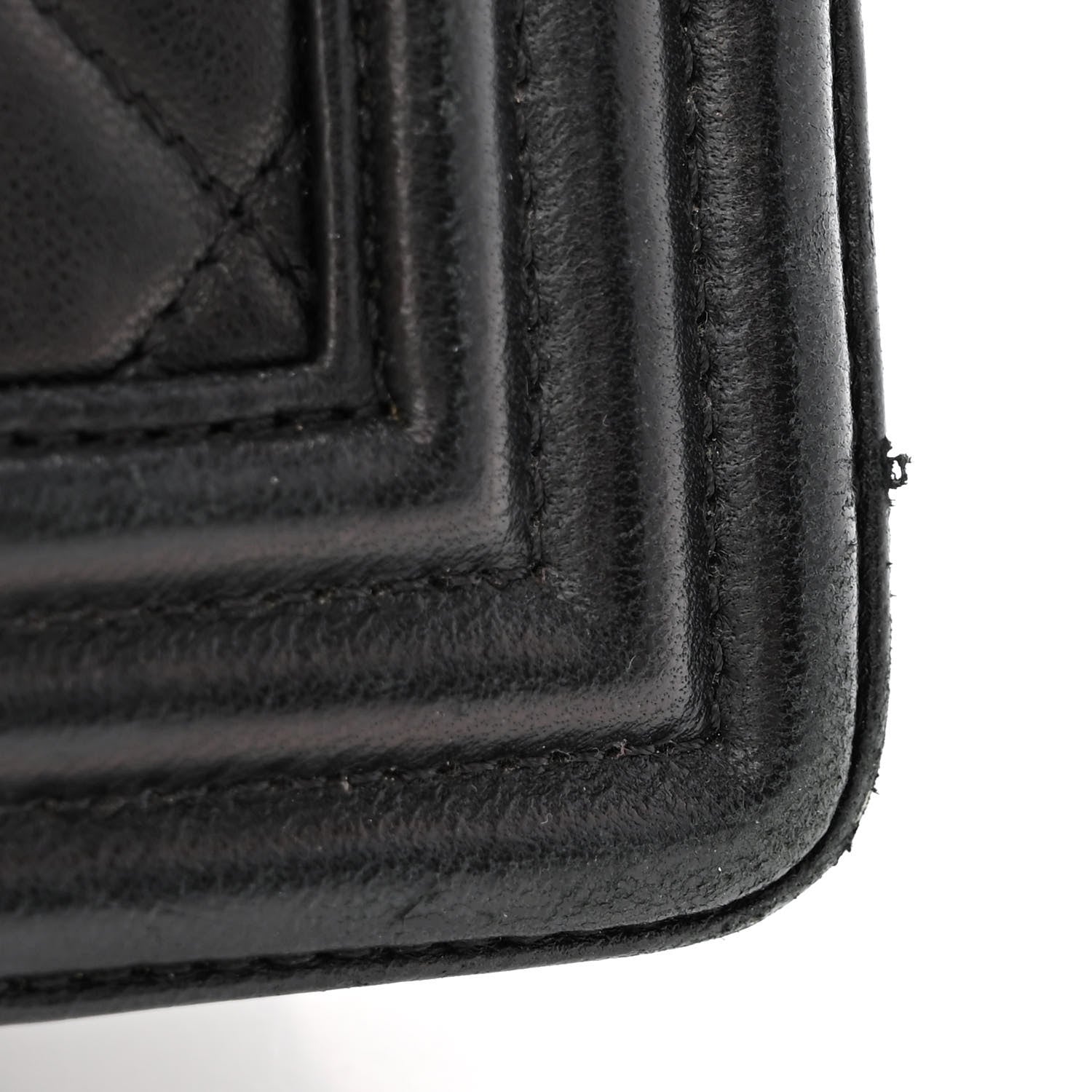 Chanel Lambskin Quilted New Medium Boy Flap Black 5 of 14