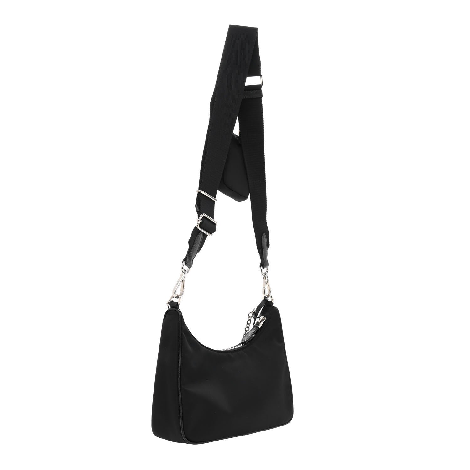 Prada Nylon Re-Edition 2005 Shoulder Bag Black 3 of 10