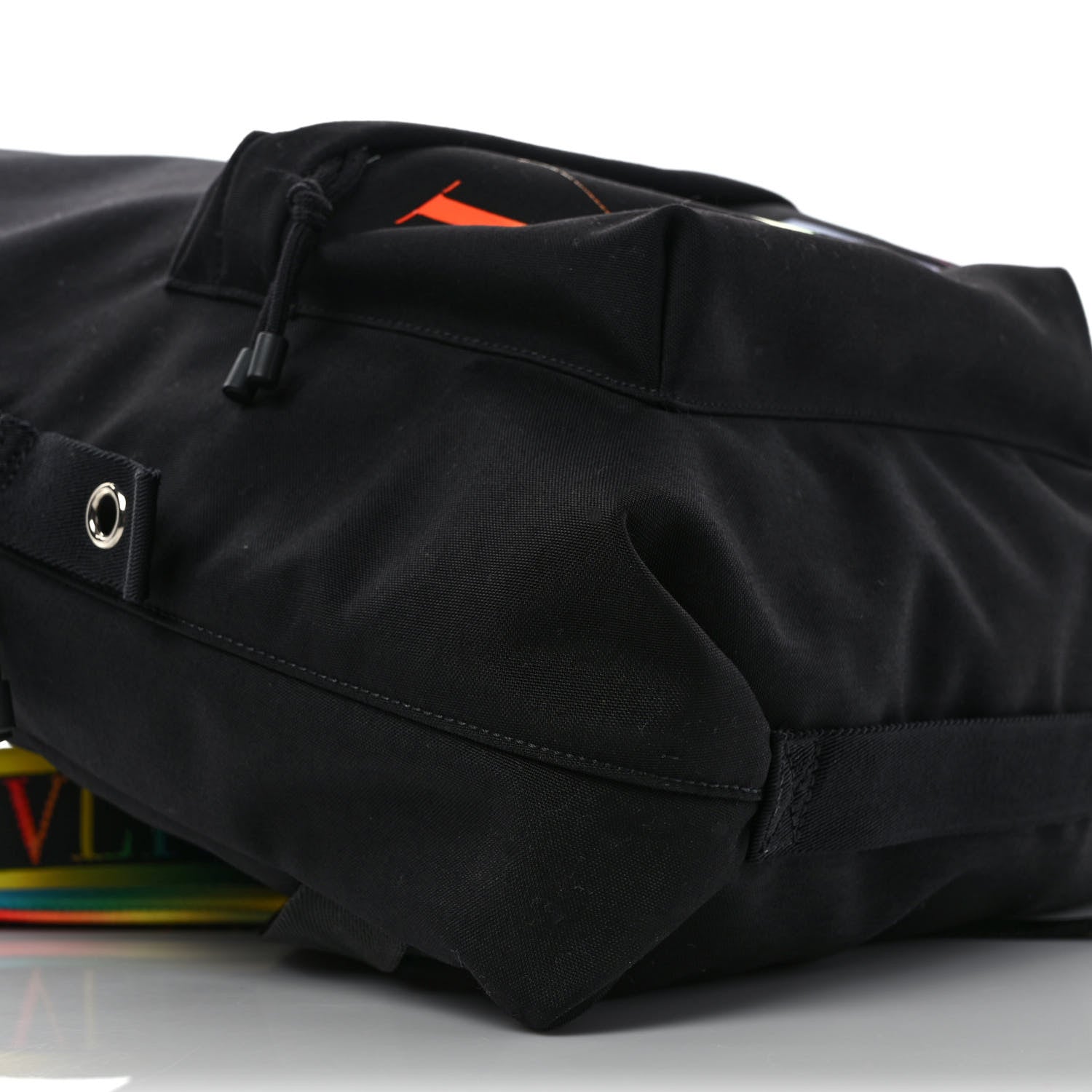 Valentino Garavani Nylon VLTN Times Backpack Black Multicolor 7 of 8