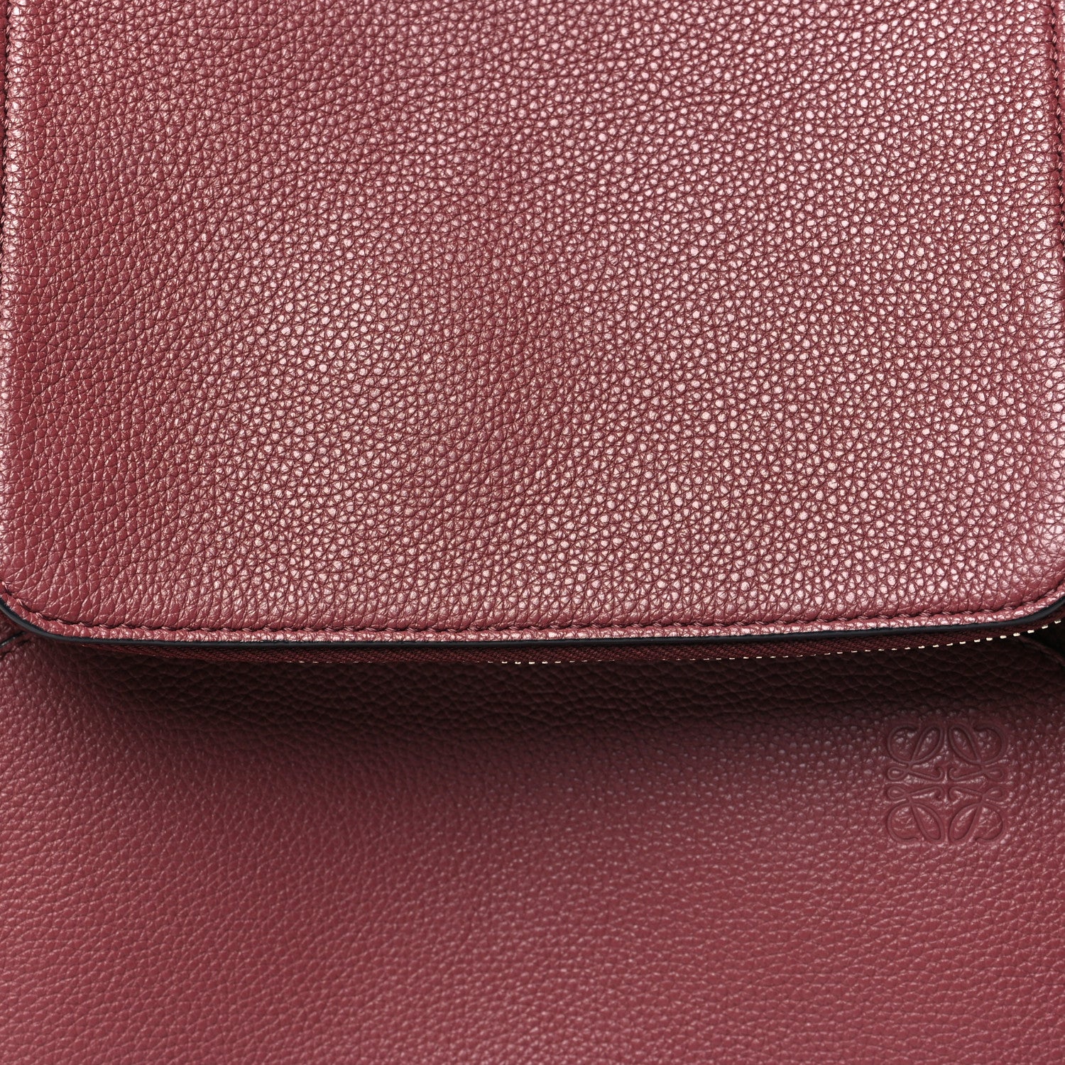 Loewe Calfskin Goya Backpack Burgundy 7 of 9