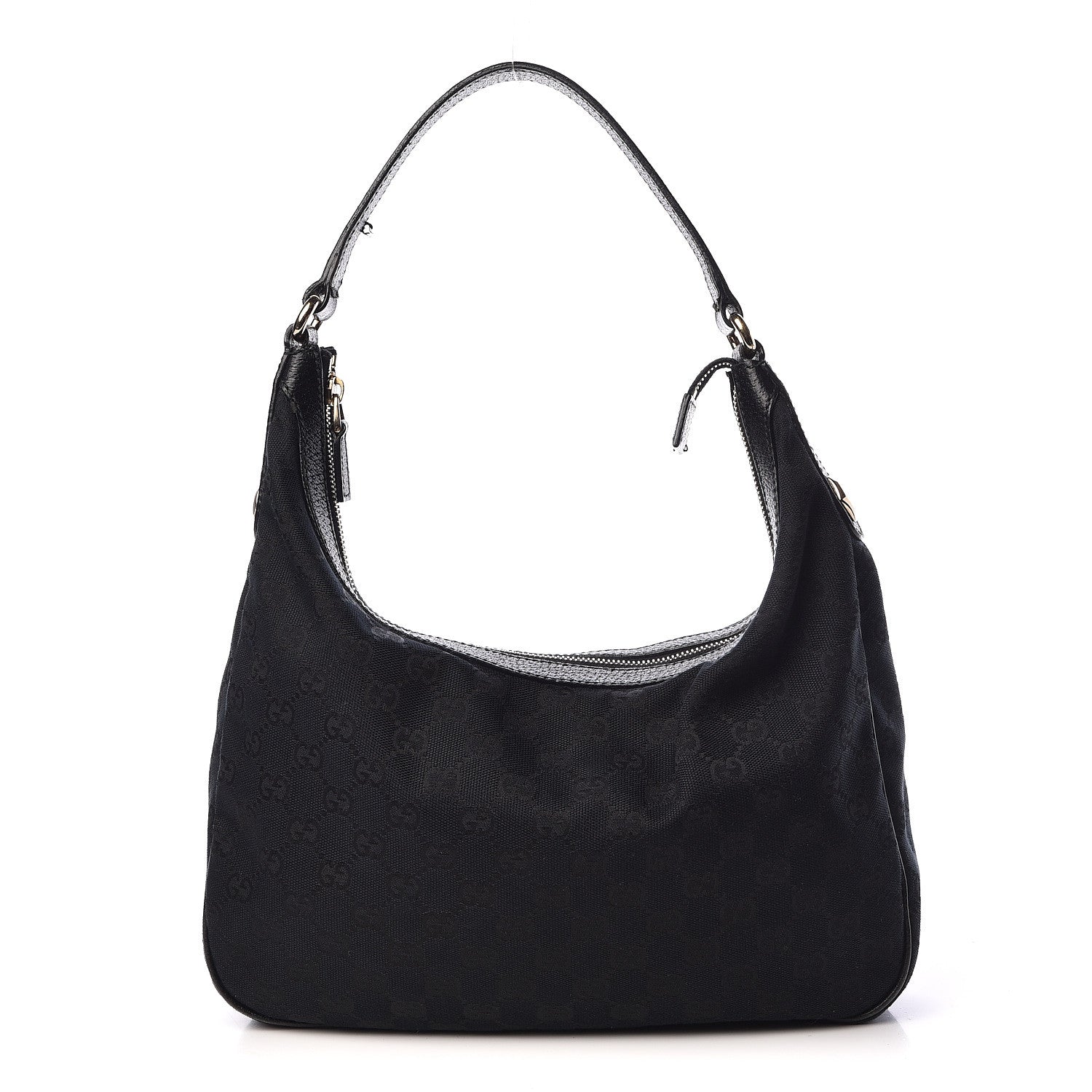 Gucci Monogram Small Charmy Hobo Black 1 of 13