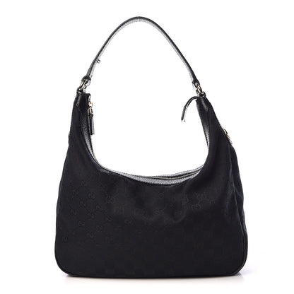 Gucci Monogram Small Charmy Hobo Black 1 of 13