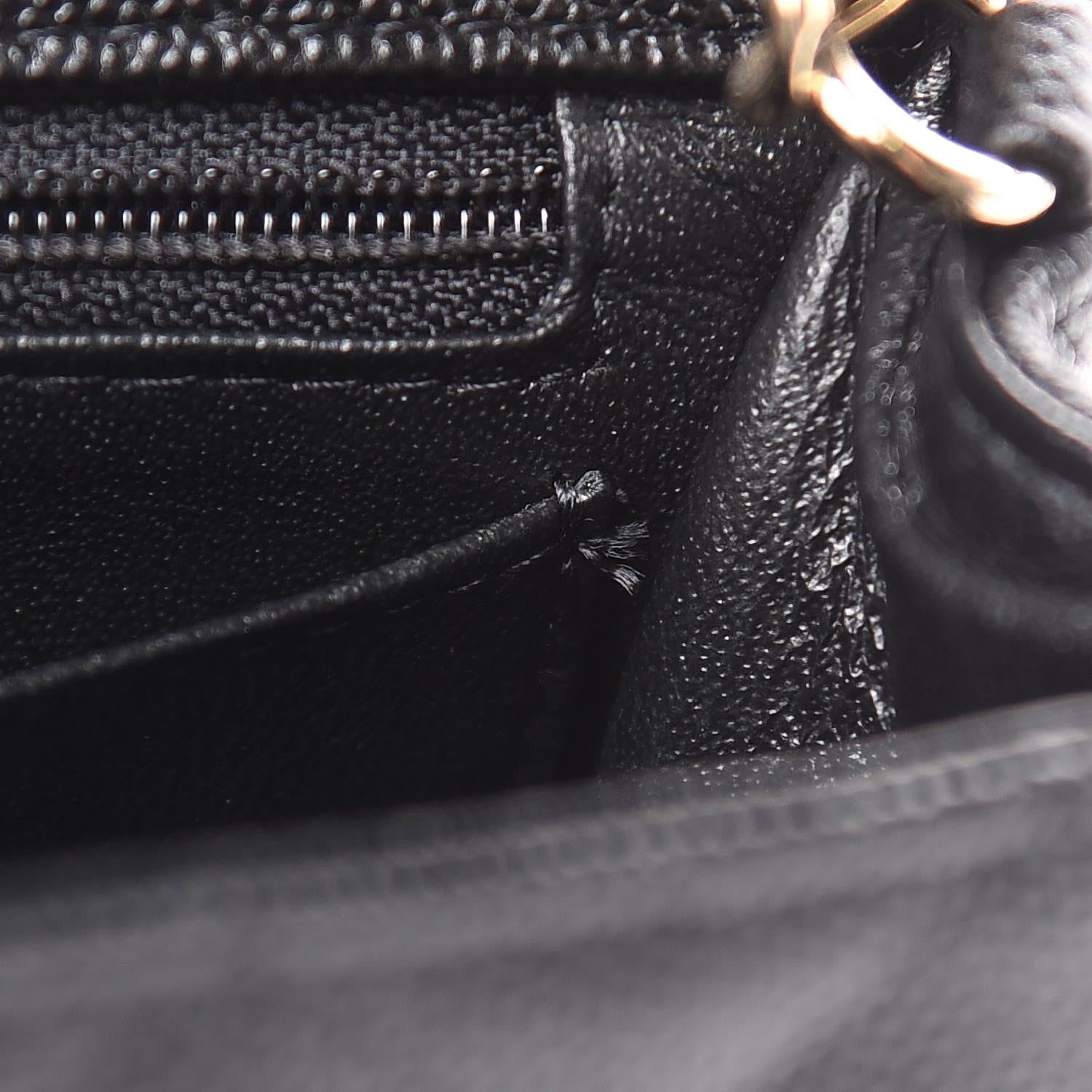Chanel Caviar Quilted Mini Rectangular Flap Black 10 of 11