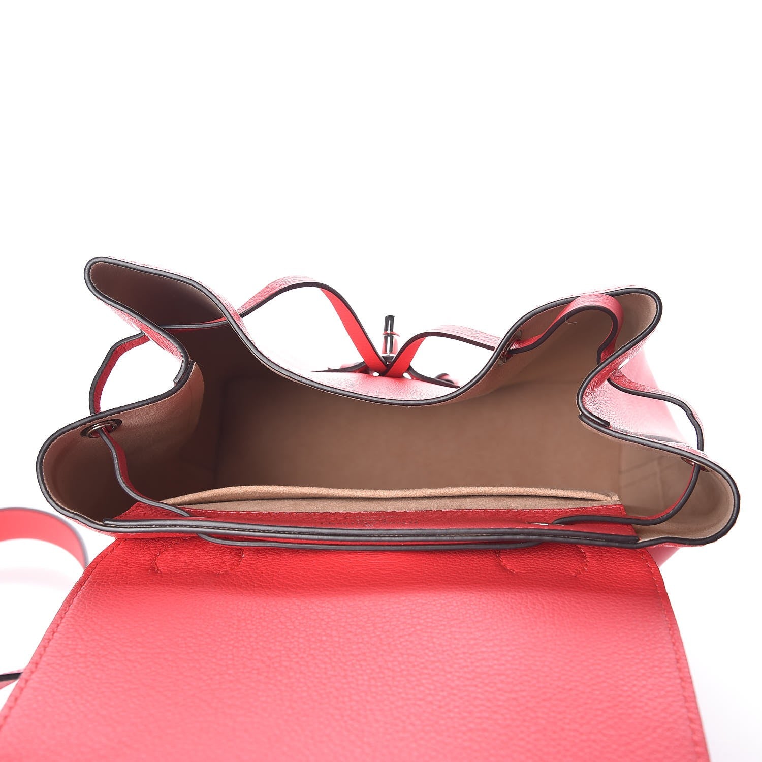 Louis Vuitton Soft Calfskin Lockme Backpack Poppy 5 of 7
