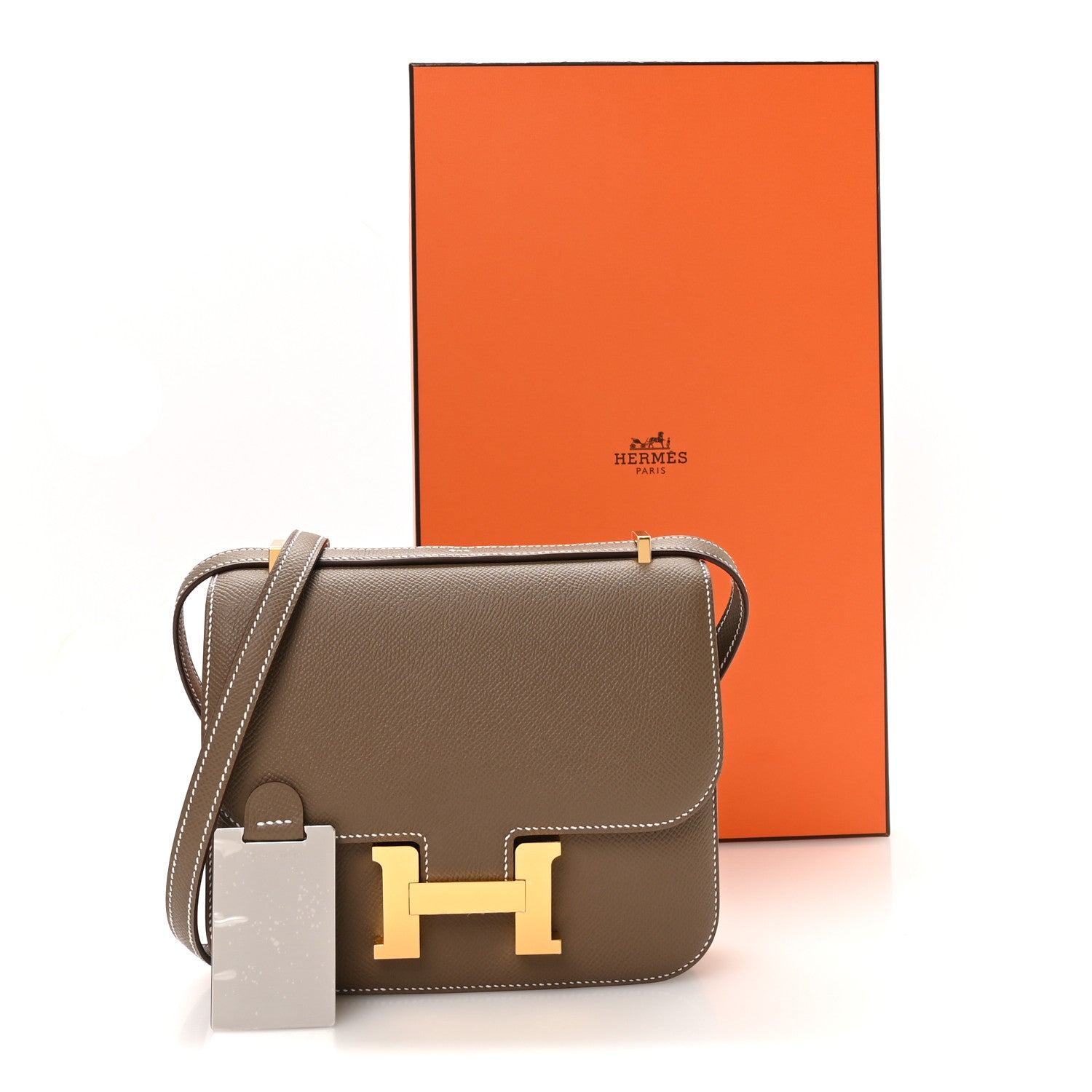 Hermes Epsom Constance 18 Etoupe 12 of 12