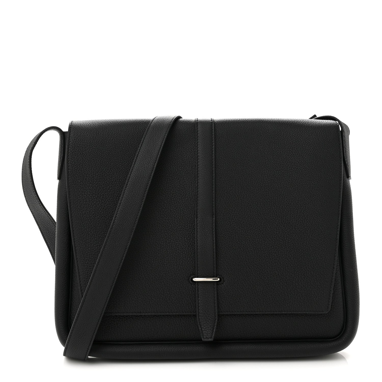 Hermes Togo Steve Light Messenger Black 1 of 10