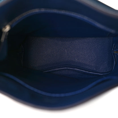 Hermes Taurillon Clemence Eclat So Kelly 22 Bleu Izmir Saphir 5 of 9