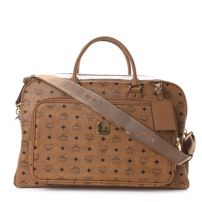 MCM Visetos Large Golf Bag Cognac 1 of 7