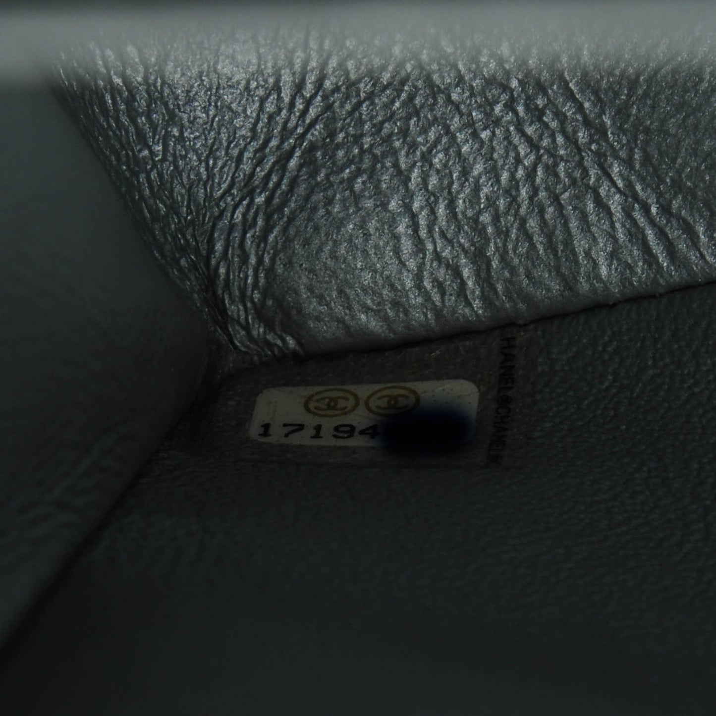 Metallic Lambskin Quilted Jumbo Double Flap Silver