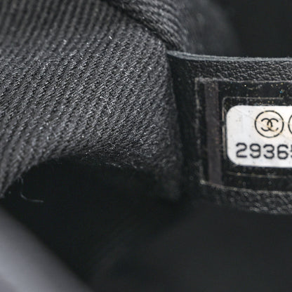 Chanel Denim Coco Jumbo Single Flap Black 7 of 10