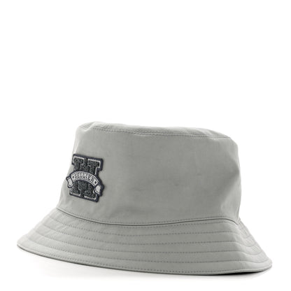 Hermes Cotton Harper H Sellier Bucket Hat 58 Gris Glacier 3 of 8