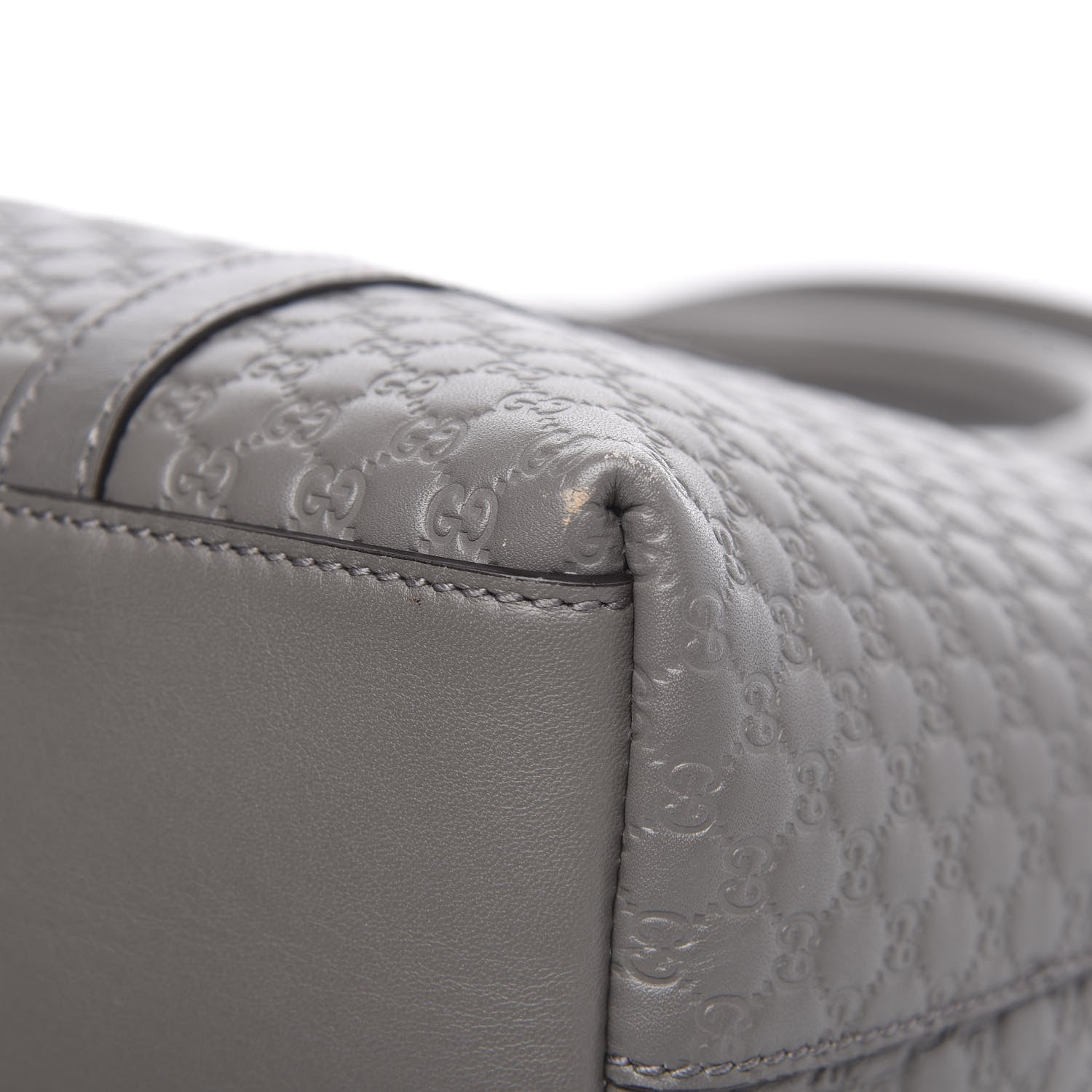 Gucci Soft Microguccissima Small Zippered Satchel Loess 11 of 12