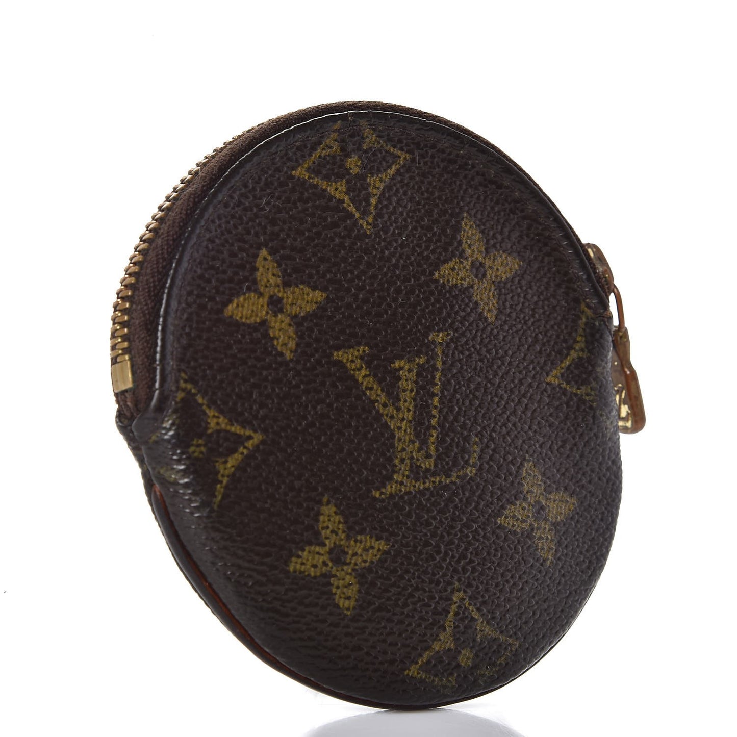 Monogram Round Coin Purse