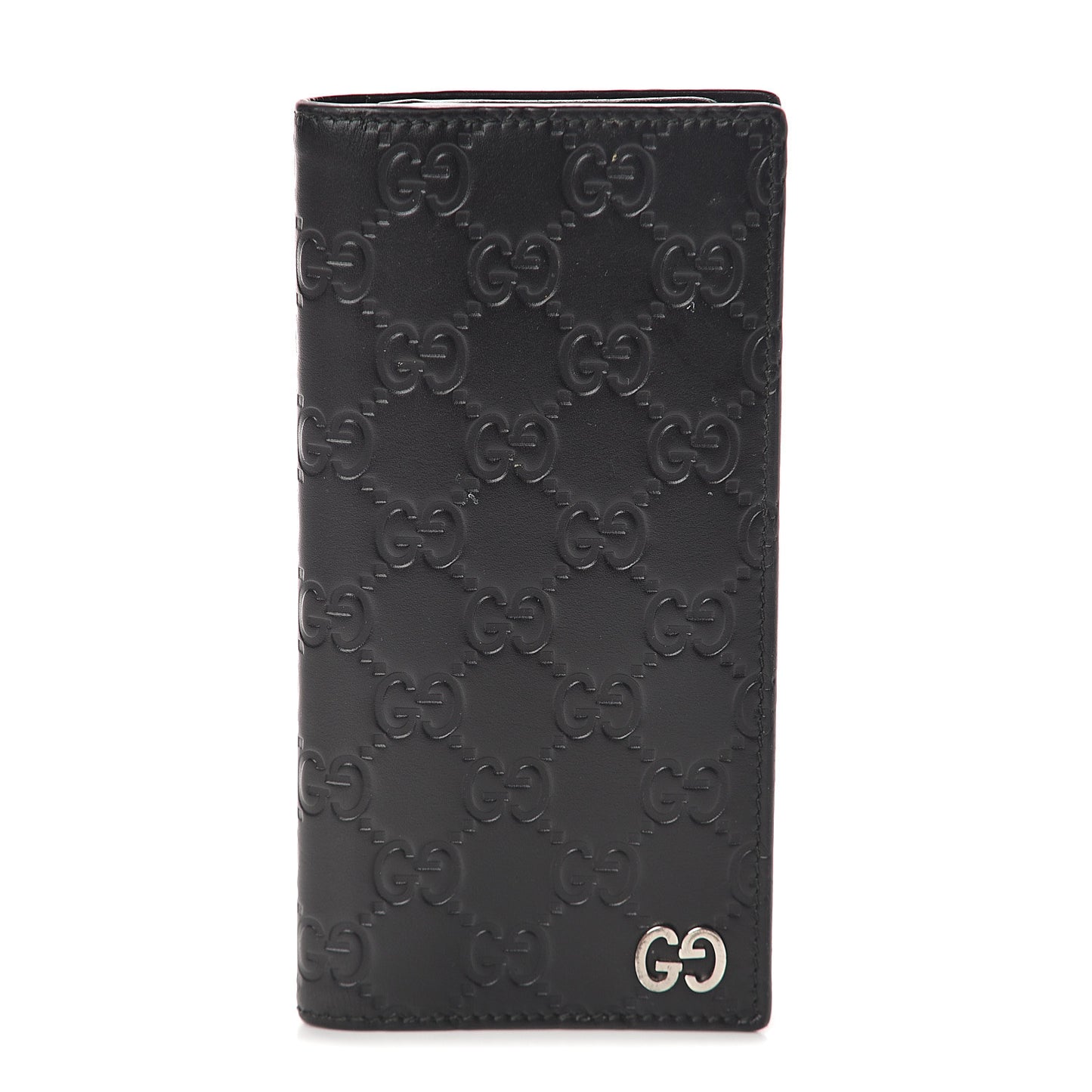 Guccissima Signature Dorian Long Wallet Black