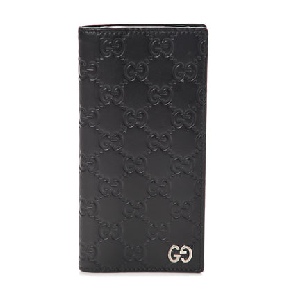 Gucci Guccissima Signature Dorian Long Wallet Black 1 of 5