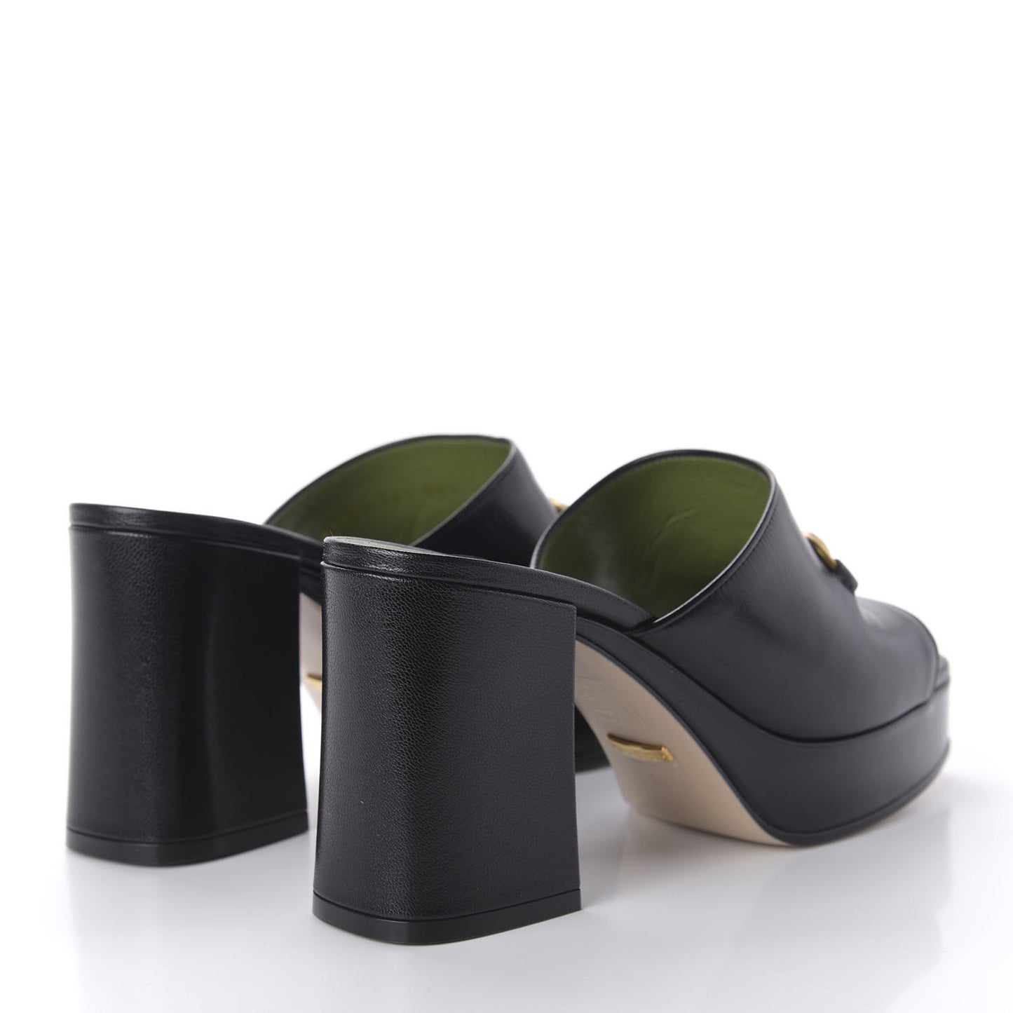 Granada Kid Houdan Platform Slide Sandals 36.5 Black