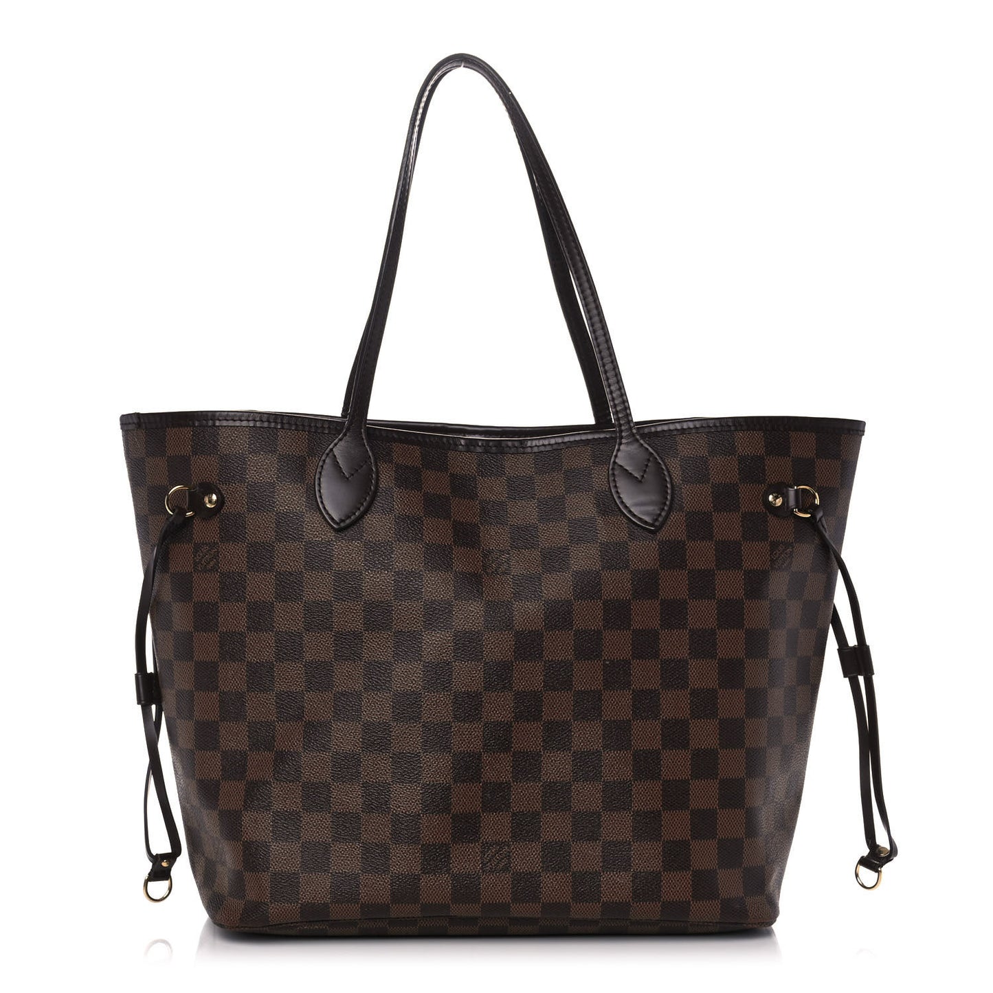 Damier Ebene Neo Neverfull MM Rose Ballerine