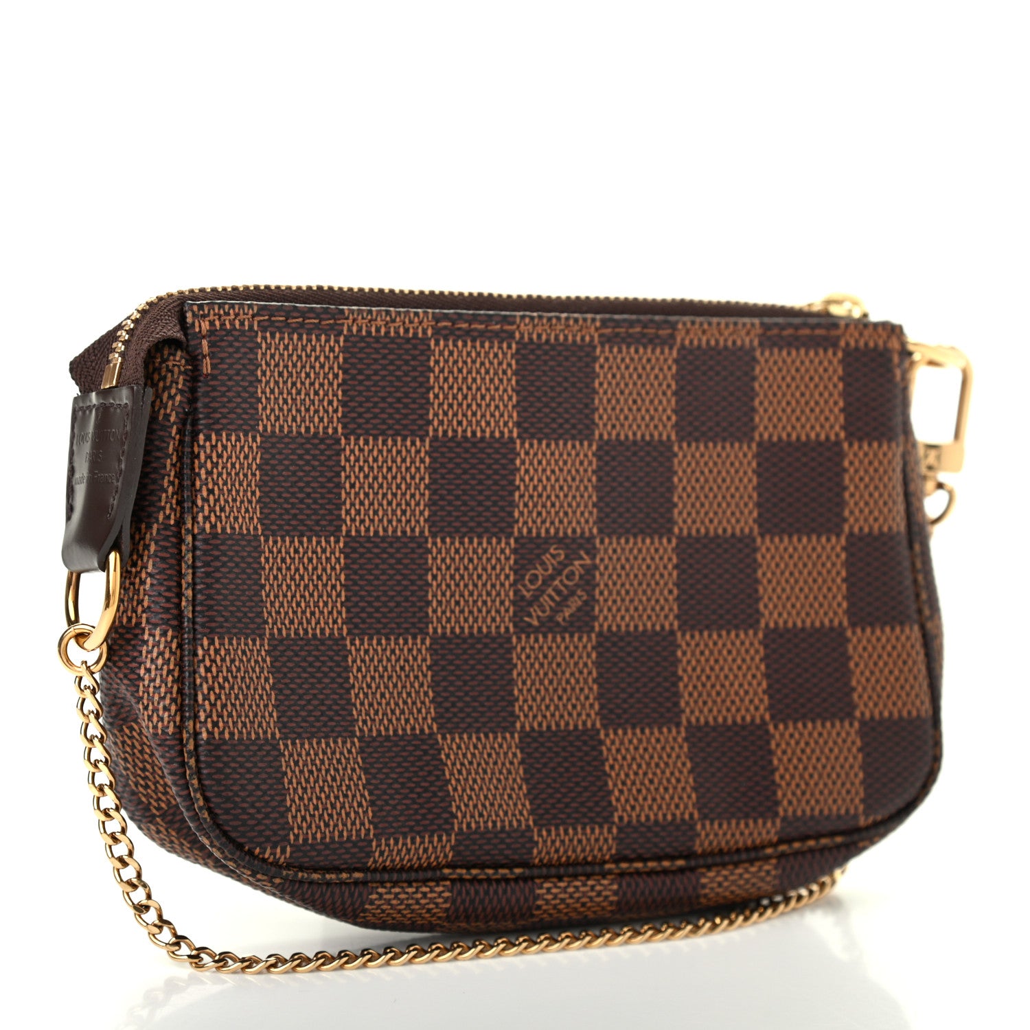 Louis Vuitton Damier Ebene Mini Pochette Accessories 3 of 7