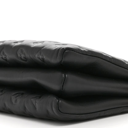 Louis Vuitton Lambskin Embossed Monogram Coussin PM Black 9 of 9