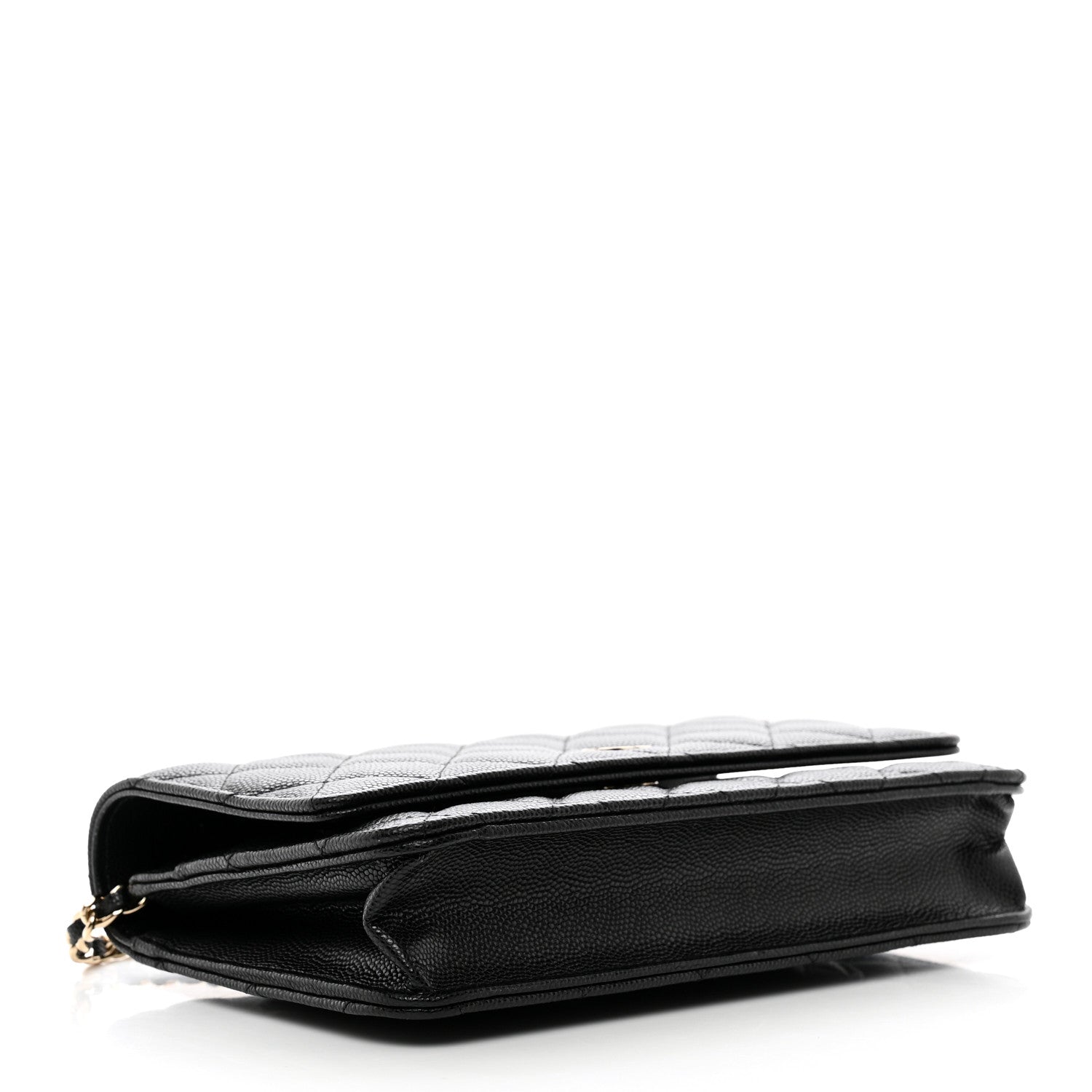 Chanel Caviar Quilted Wallet on Chain WOC Black 4 of 13