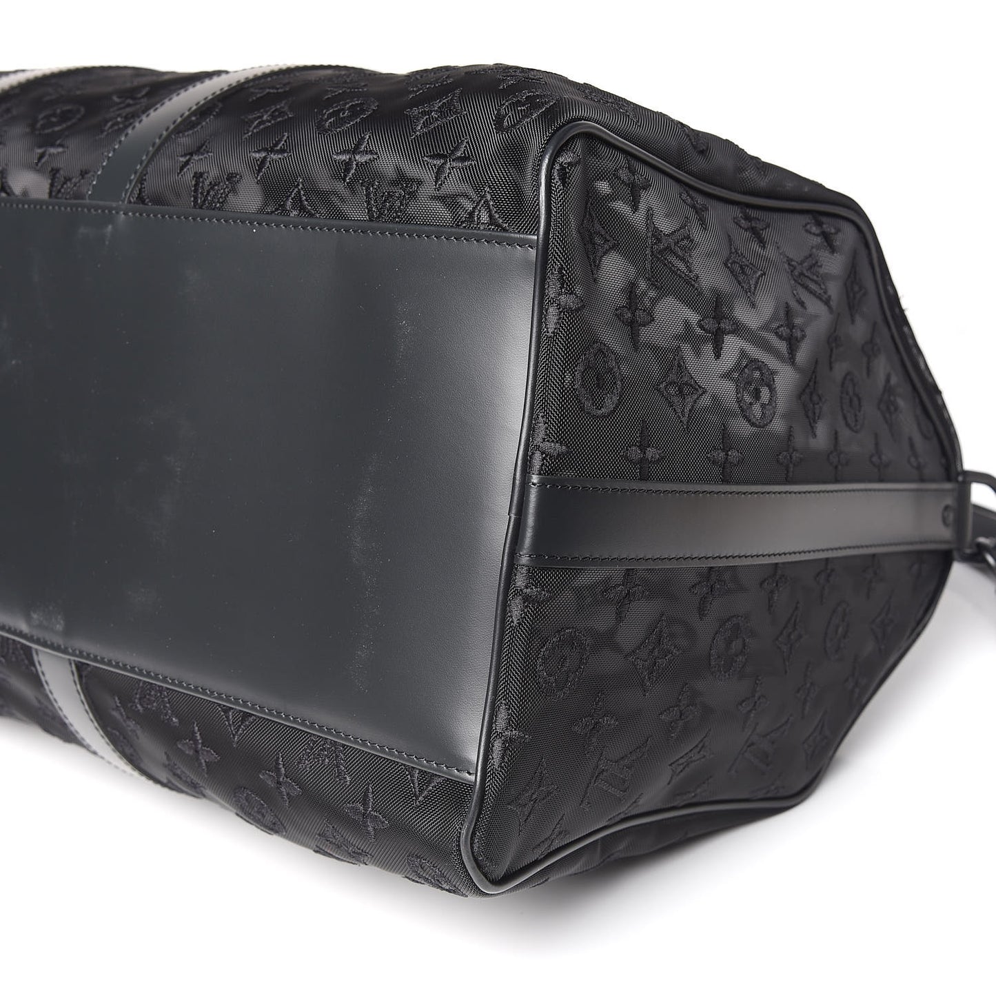 Monogram See Through Keepall Bandouliere 50 Black
