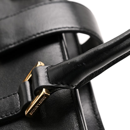 Saint Laurent Smooth Calfskin Small Monogram Cabas Black 13 of 13