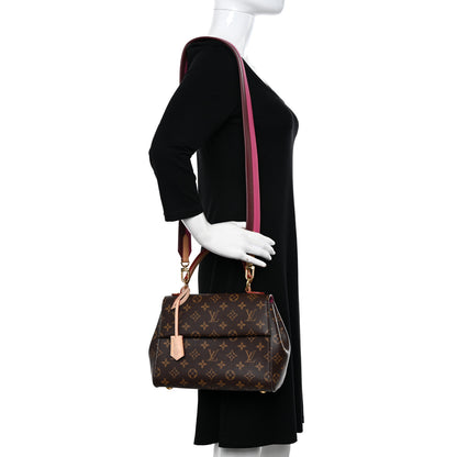 Louis Vuitton Monogram Cluny BB Bordeaux Fuchsia 2 of 15