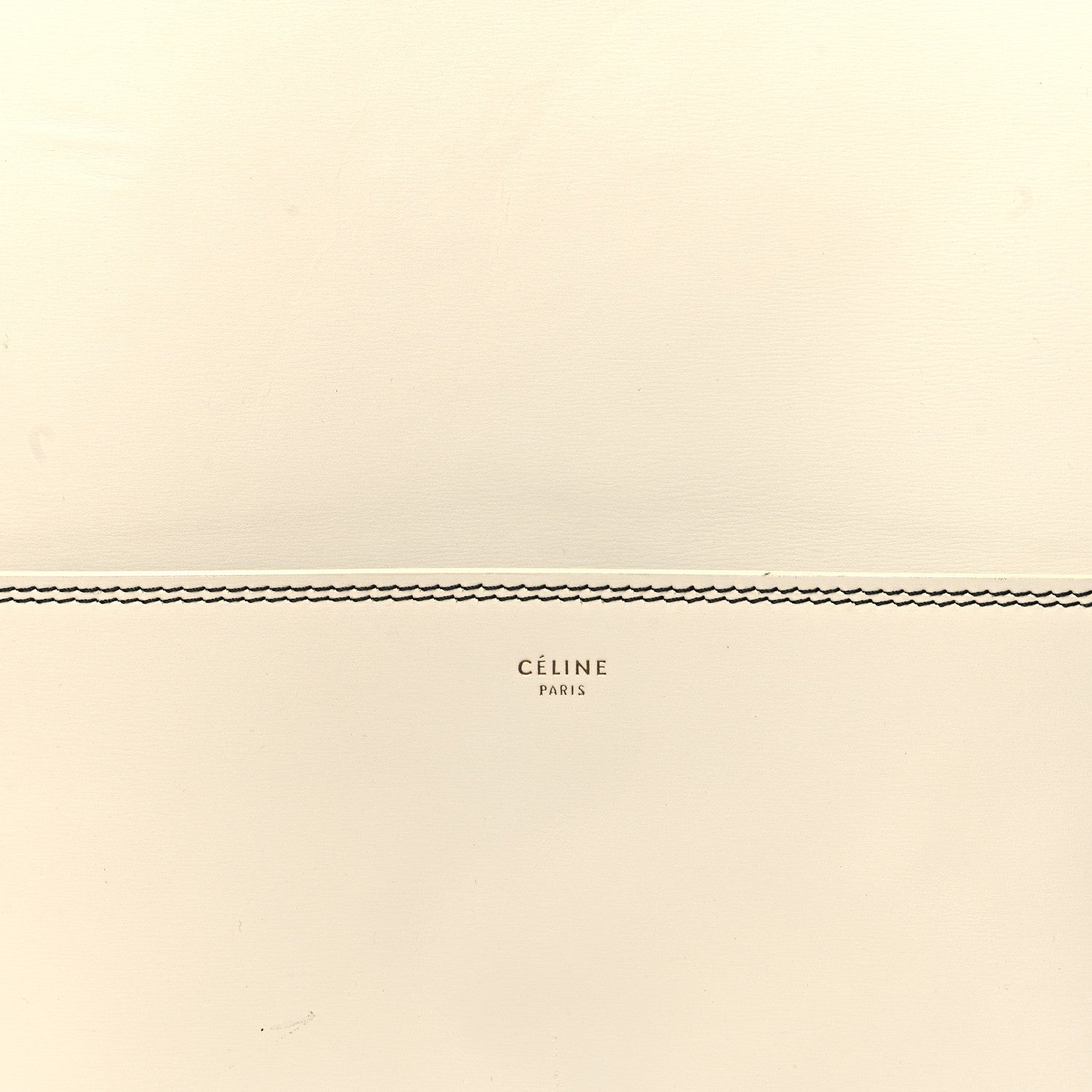 Celine Supersoft Calfskin Sangle Bucket Bag White 7 of 14
