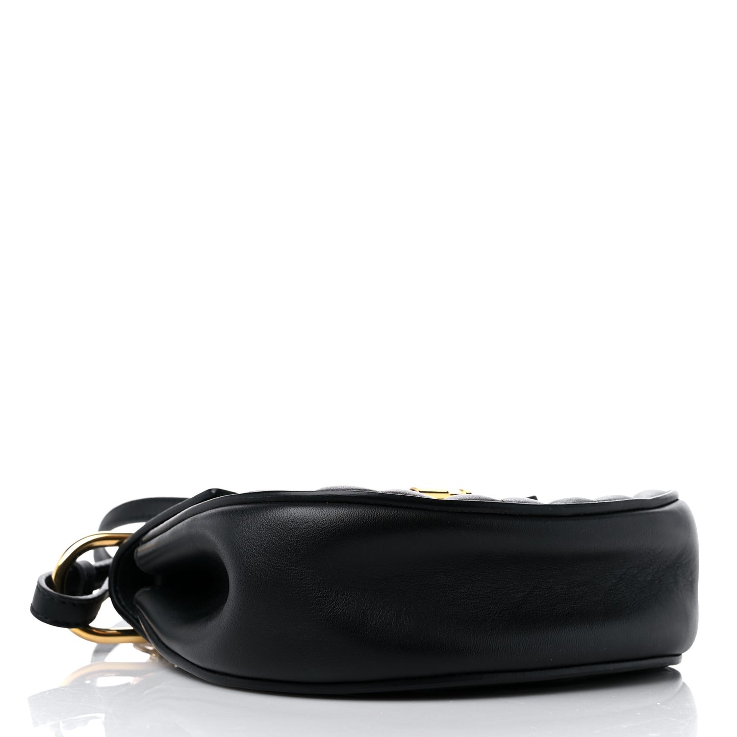 Calfskin Quilted Mini Drew Bijou Shoulder Bag Black