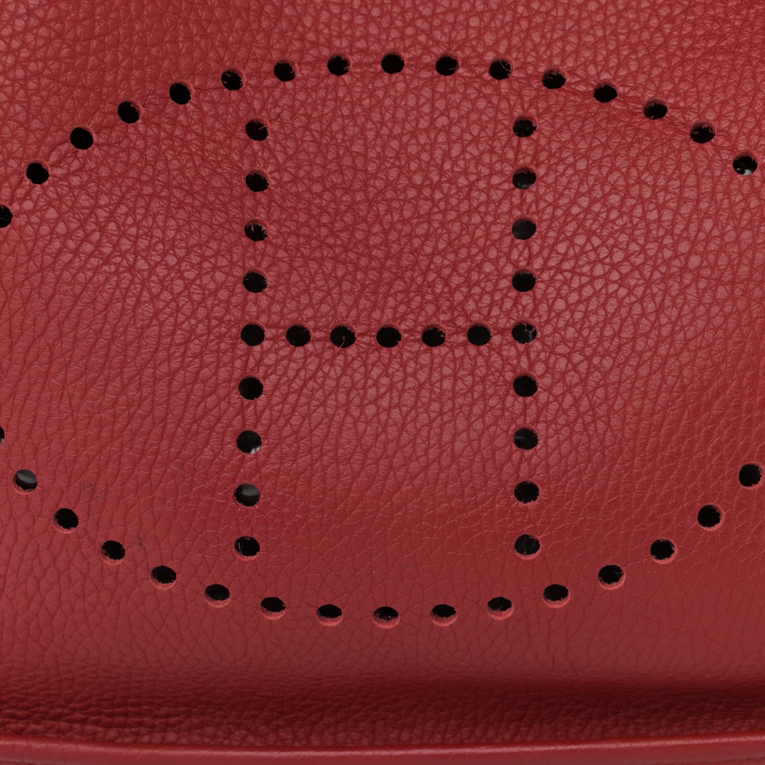 Hermes Taurillon Clemence Evelyne III GM Rubis 9 of 14