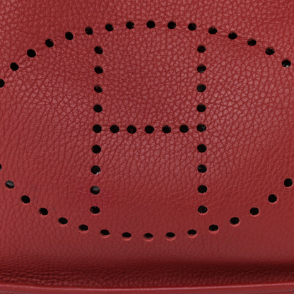 Hermes Taurillon Clemence Evelyne III GM Rubis 9 of 14