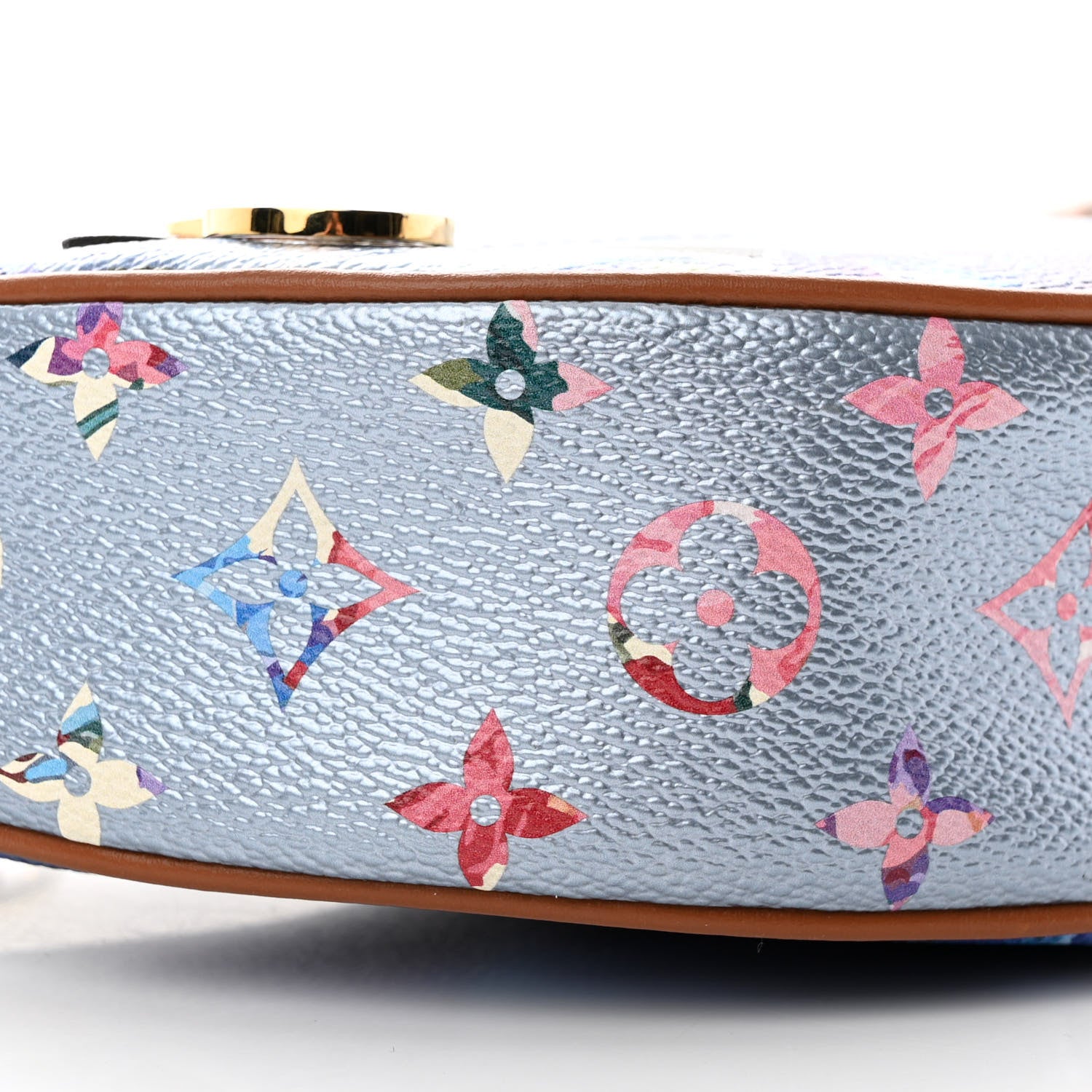 Louis Vuitton Metallic Monogram LV Garden Loop PM Blue 8 of 9