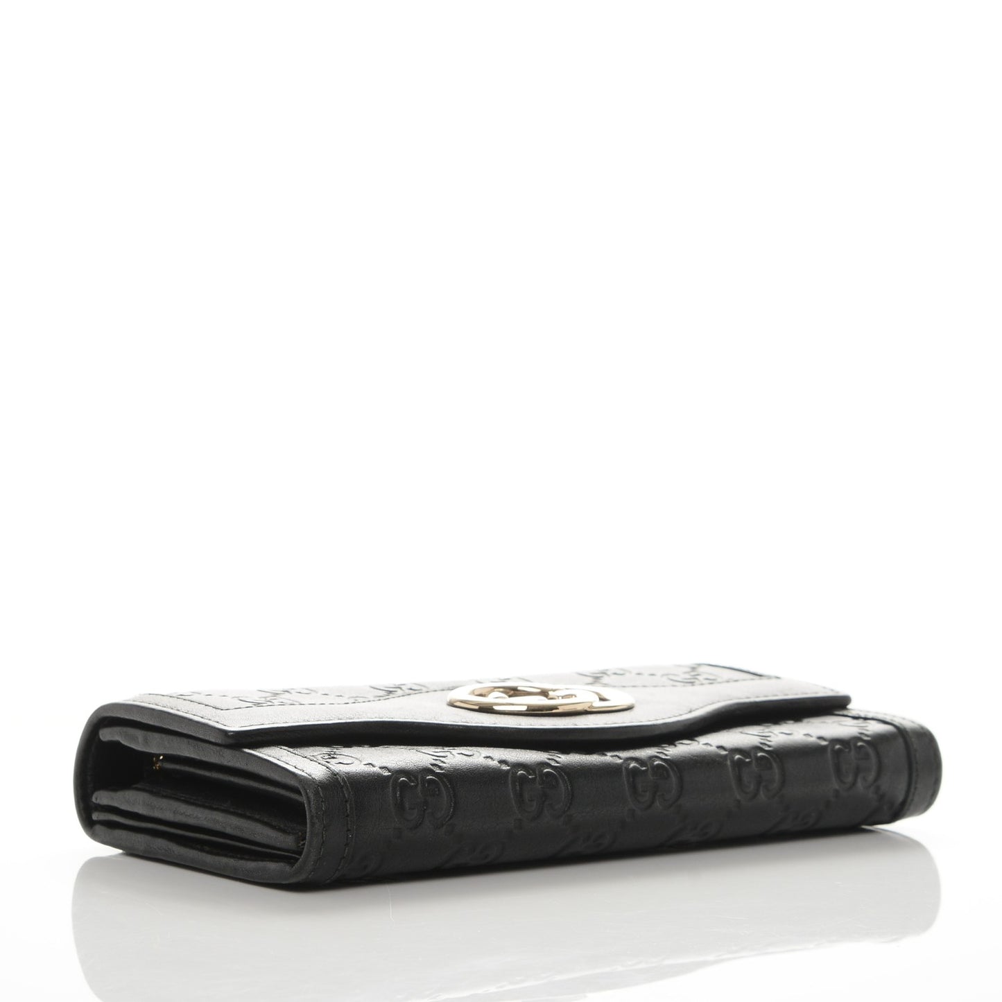 Guccissima Sukey Continental Wallet Continental Wallet Black
