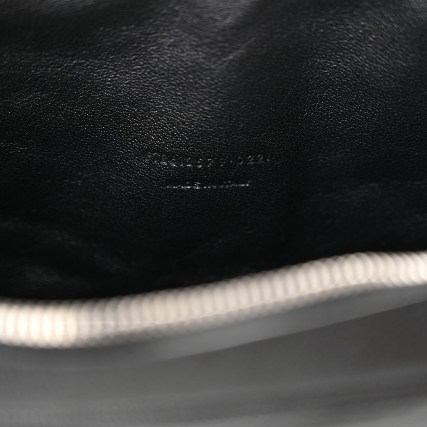 Grain De Poudre Matelasse Monogram Mini Lou Camera Bag Black
