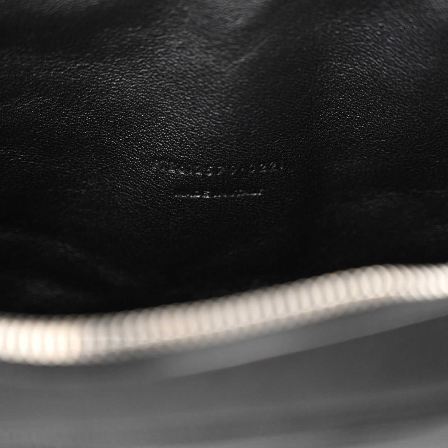 Saint Laurent Grain De Poudre Matelasse Monogram Mini Lou Camera Bag Black 7 of 10