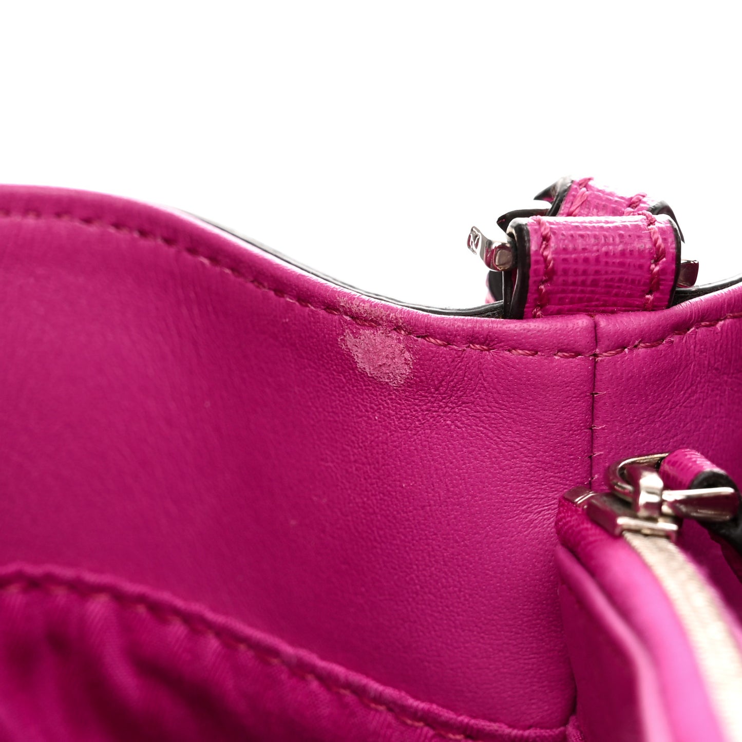 Vitello Elite Petite 2Jours Tote Magenta