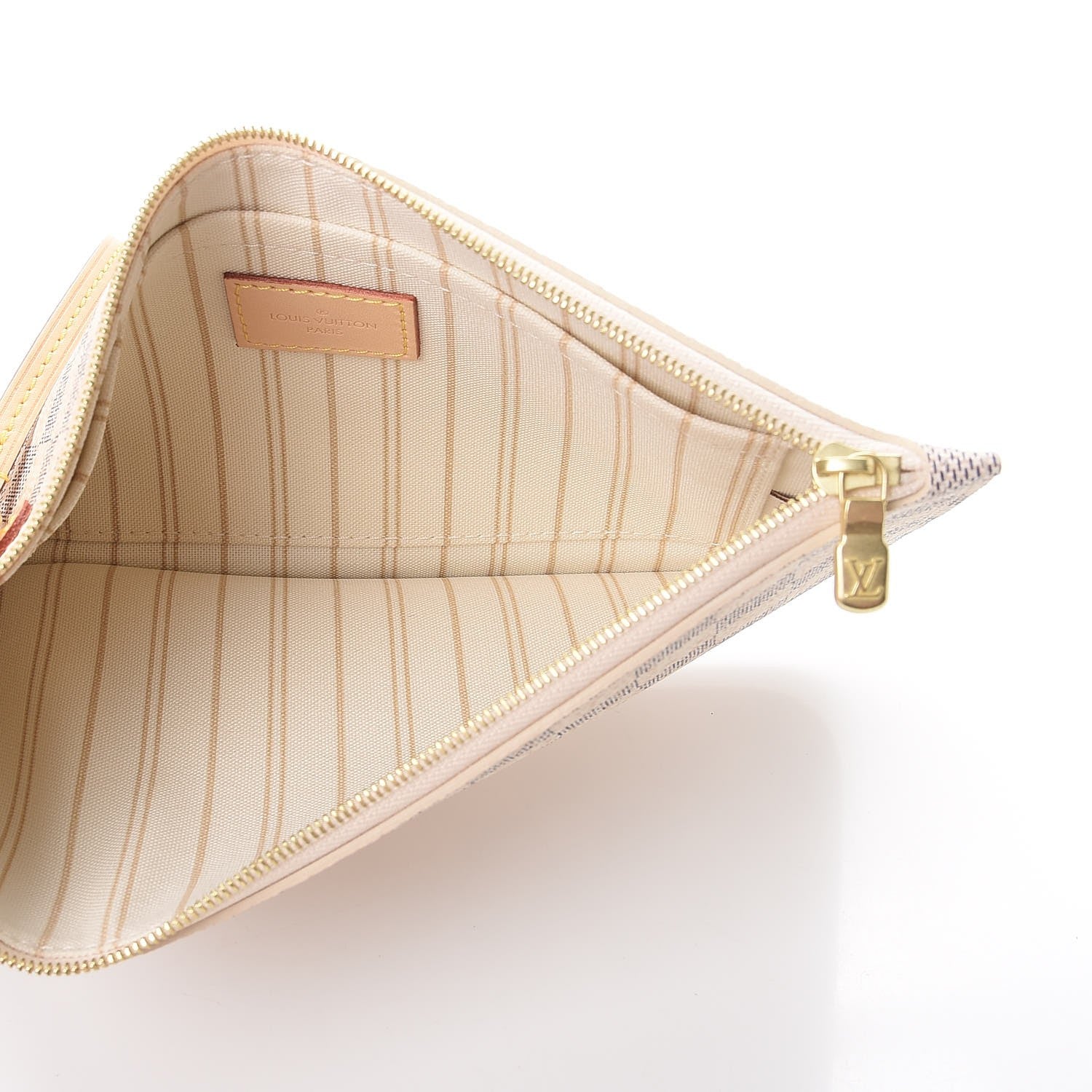 Louis Vuitton Damier Azur Neverfull MM GM Pochette 5 of 9