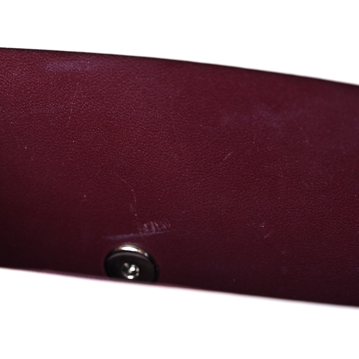 Calfskin Small Propeller Flap White