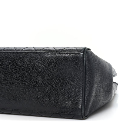 Chanel Caviar Quilted Shoulder Bag Black Black 11 of 13