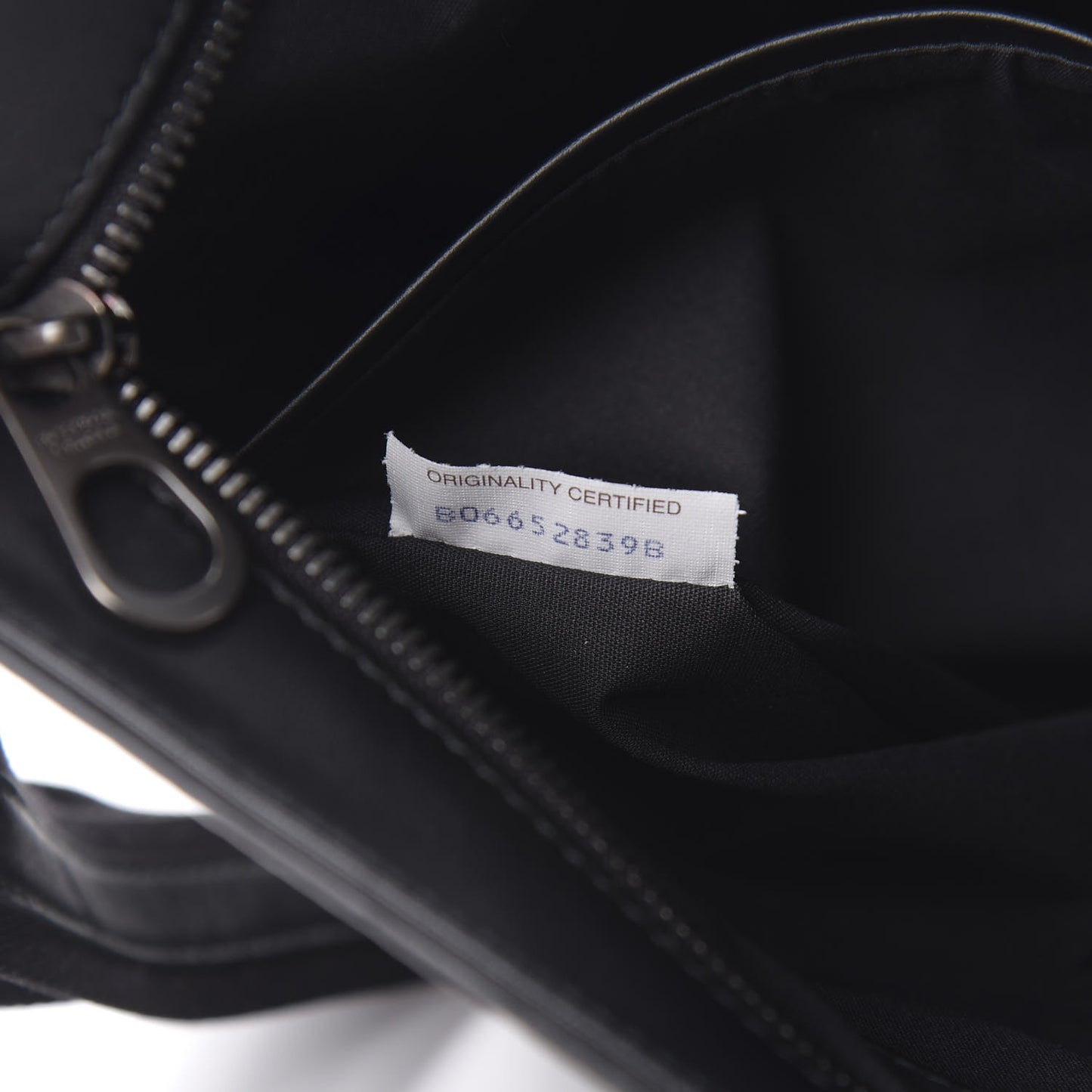 Nappa Intrecciato VN Crossbody Messenger Bag Black