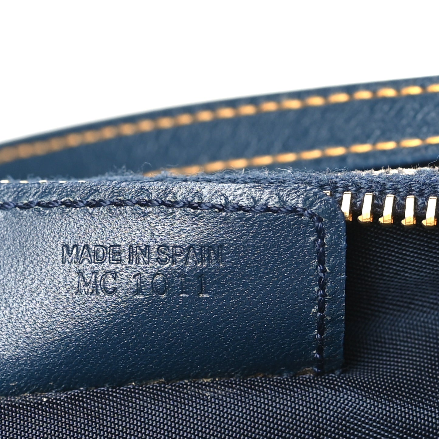 Monogram Mini Saddle Pochette Navy