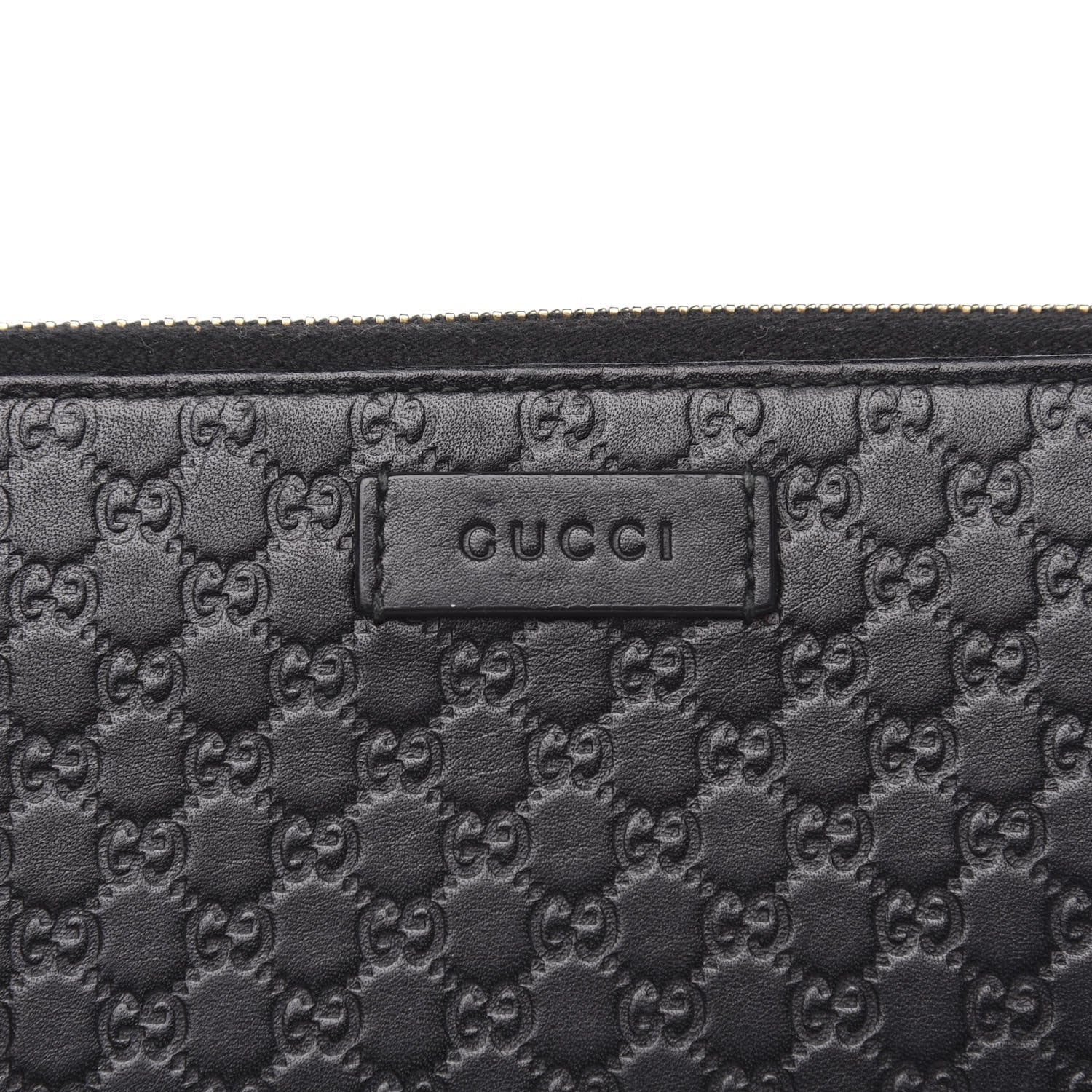 Gucci Microguccissima Zip Around Wallet Black 8 of 11