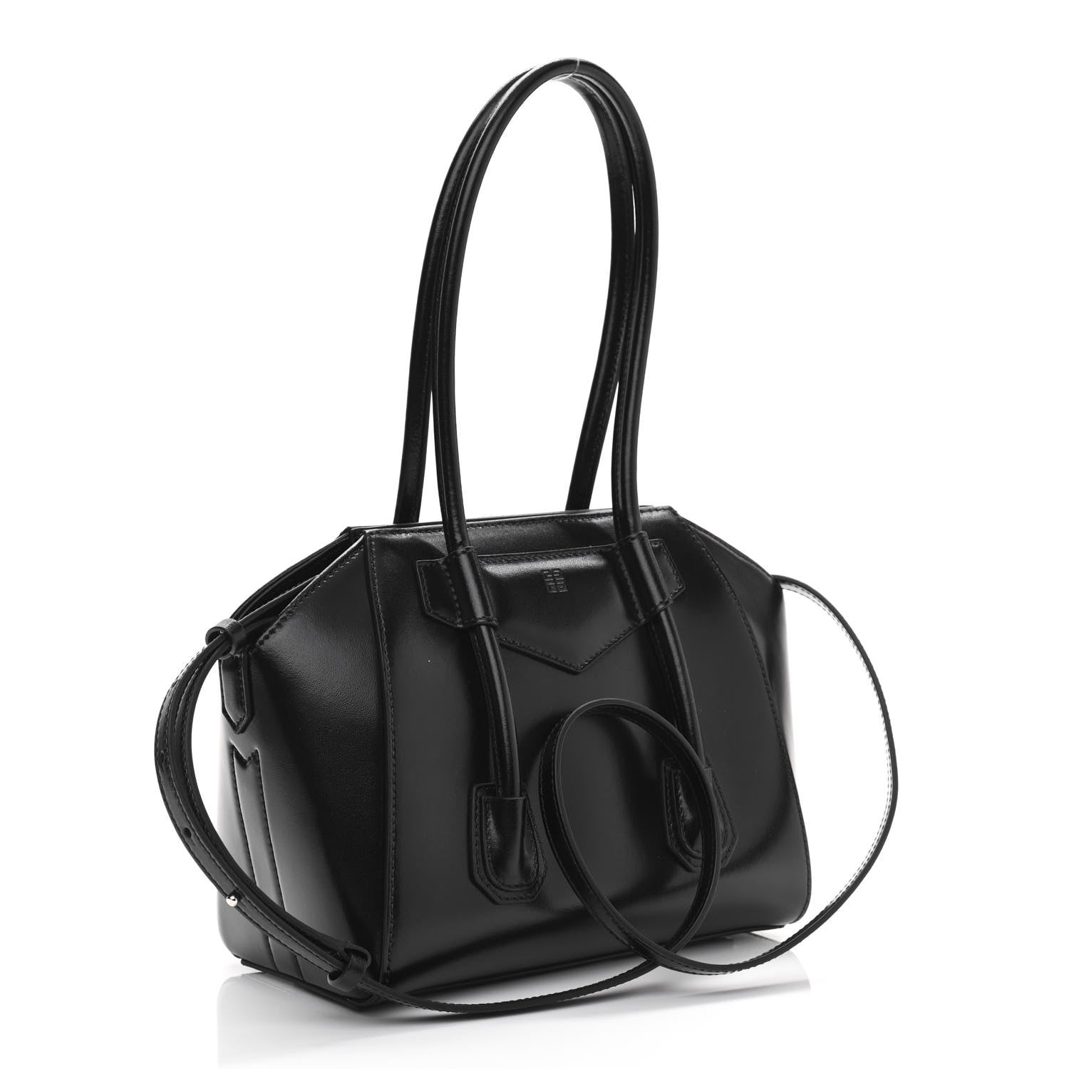Givenchy Box Calfskin Mini Lock Antigona Black 3 of 10