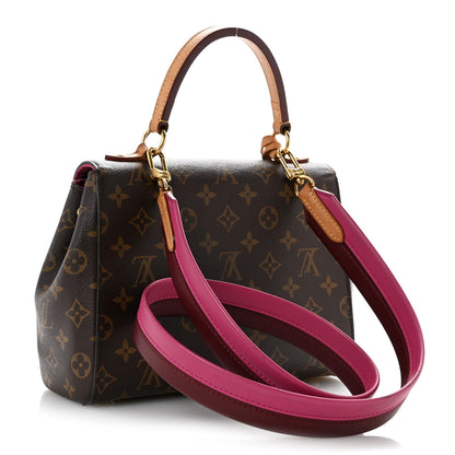 Louis Vuitton Monogram Cluny BB Bordeaux Fuchsia 3 of 13