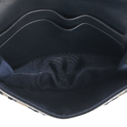 Christian Dior Oblique Saddle Card Holder Blue 5 of 11