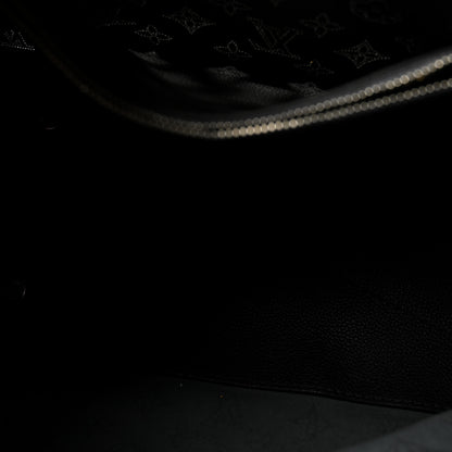 Louis Vuitton Mahina Carmel Hobo Black 5 of 9